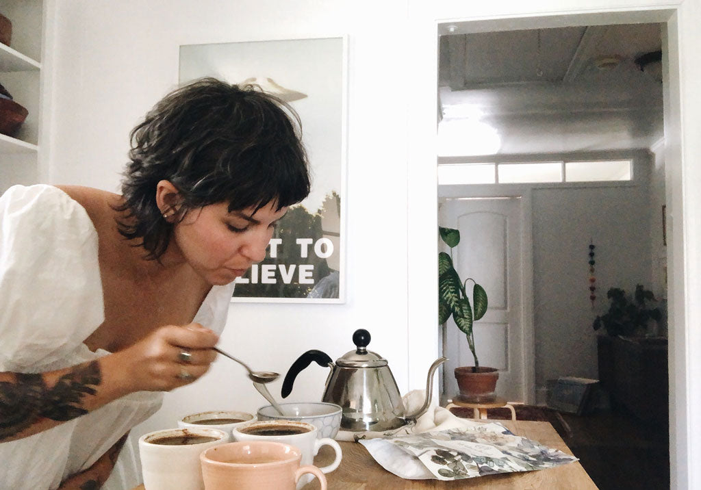 Home Barista / Cupping with Angie Thompson